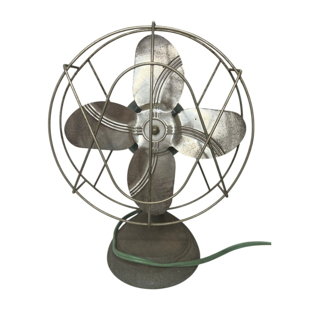 Vtgc 1960s Dominion Electric Fan 8 in Industrial Salvage Art Deco MCM Antique